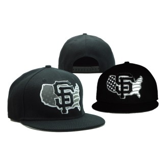 Male San Francisco Giants New Era Black Adjustable Performance Hat