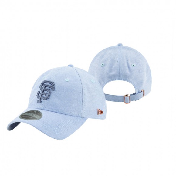 San Francisco Giants Blue Oxford 9TWENTY Adjustable Hat