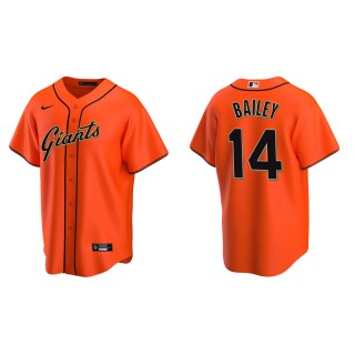 Patrick Bailey Giants Orange Replica Alternate Jersey
