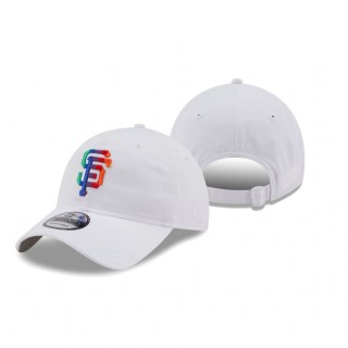 San Francisco Giants White Pride Core Classic 9TWENTY Hat