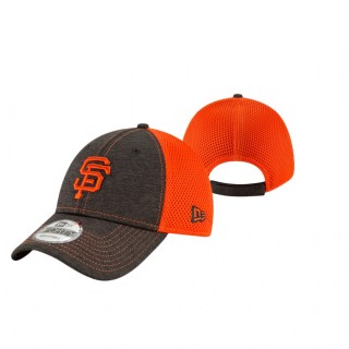 San Francisco Giants Graphite Orange Stretch Neo 9FORTY Adjustable Hat