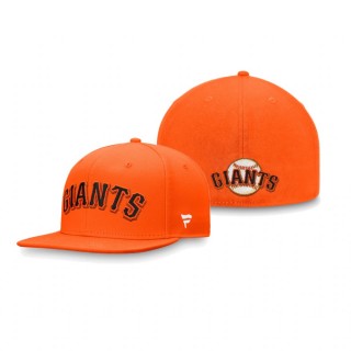 San Francisco Giants Orange Team Core Fitted Hat
