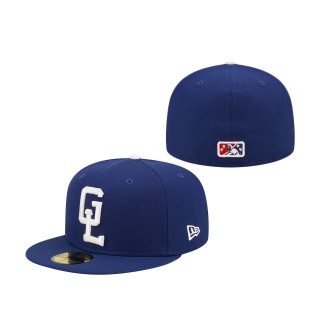Great Lakes Loons Royal Dodgers Theme Night 59FIFTY Fitted Hat