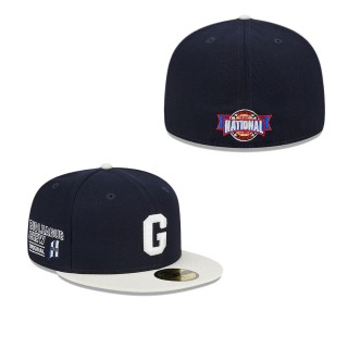 Homestead Grays Navy Big League Chew Team 59FIFTY Fitted Hat