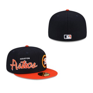 Houston Astros Double Logo Fitted