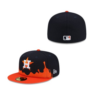 Houston Astros Drip Front 59FIFTY Fitted