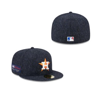 Houston Astros Moon Fitted Hat