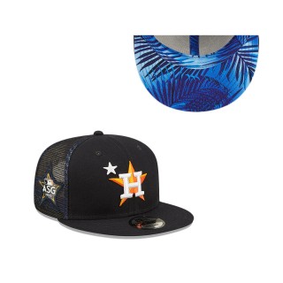 Men's Houston Astros Navy 2022 MLB All-Star Game Workout 9FIFTY Snapback Adjustable Hat