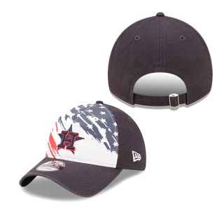 Men's Houston Astros Navy 2022 4th of July Independence Day 9TWENTY Adjustable Hat