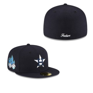 Houston Astros Navy FEATURE x MLB 59FIFTY Fitted Hat