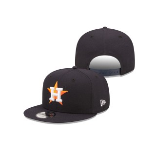 Men's Houston Astros Navy Primary Logo 9FIFTY Snapback Hat