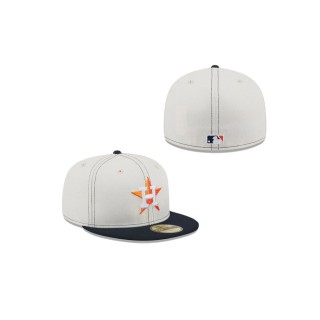 Houston Astros Sandy Linen 59FIFTY Fitted Hat
