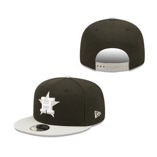 Houston Astros Spring Two-Tone 9FIFTY Snapback Hat Black Gray