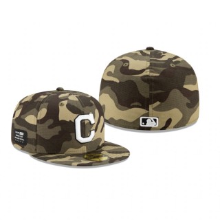 Indians Camo 2021 Armed Forces Day Hat