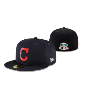 Indians Navy 2021 Spring Training 59FIFTY Fitted Hat