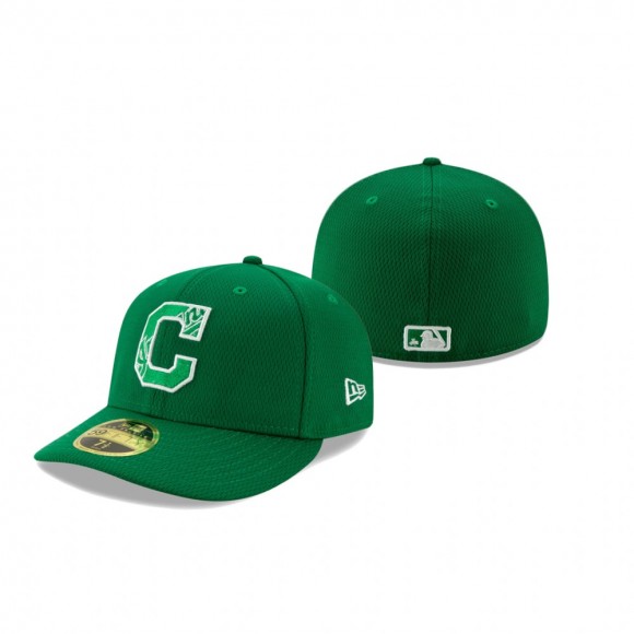 Indians Kelly Green 2021 St. Patrick's Day Low Profile 59FIFTY Hat