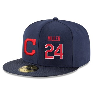 Cleveland Indians Andrew Miller Navy 59FIFTY Fitted Hat