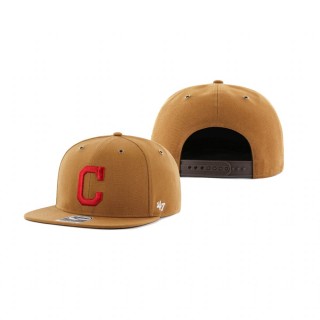 Cleveland Indians Khaki Captain Hat