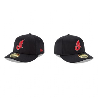 Indians Clubhouse Navy Low Profile 59FIFTY Fitted Hat