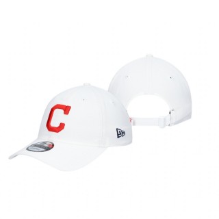 Cleveland Indians White Core Classic II 9TWENTY Adjustable Hat