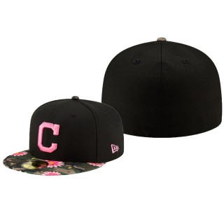 Indians Floral Morning 59FIFTY Fitted New Era Hat