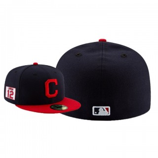 Men's Indians Francisco Lindor Player Patch 59FIFTY Fitted Hat
