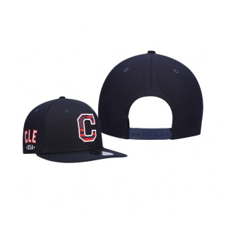 Indians 4th of July 9FIFTY Snapback Navy Hat