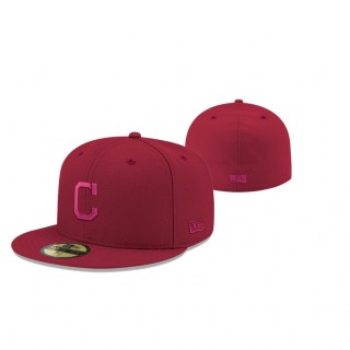 Indians Tonal Cardinal 59FIFTY Fitted Cap