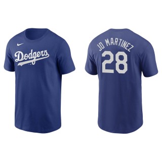 J.D. Martinez Men's Los Angeles Dodgers Cody Bellinger Nike Royal Name & Number T-Shirt