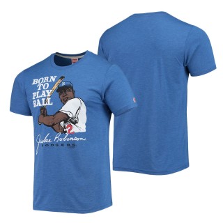 Men's Jackie Robinson Homage Royal Cooperstown Collection Icons T-Shirt