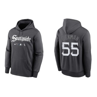 Men's Chicago White Sox Jake Diekman Anthracite City Connect Pullover Hoodie