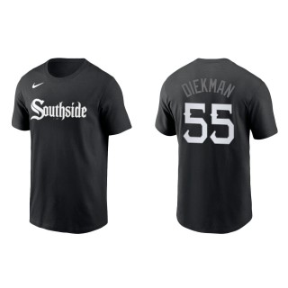 Men's Chicago White Sox Jake Diekman Black City Connect Wordmark T-Shirt