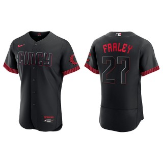 Jake Fraley Cincinnati Reds Black 2023 City Connect Authentic Jersey