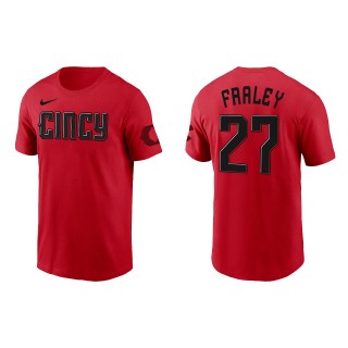 Jake Fraley Cincinnati Reds Red 2023 City Connect T-Shirt