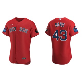 Jaylin Davis Boston Red Sox Red 2022 Little League Classic Alternate Authentic Jersey