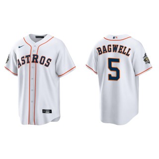 Jeff Bagwell Houston Astros White 2022 World Series Home Replica Jersey