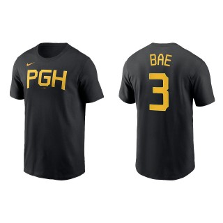 Ji Hwan Bae Pittsburgh Pirates Black City Connect Wordmark T-Shirt