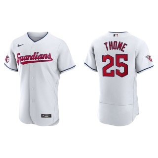 Jim Thome Cleveland Guardians White Home Authentic Jersey