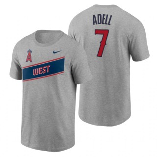 Jo Adell Angels 2021 Little League Classic Gray T-Shirt