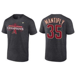 Joe Mantiply Arizona Diamondbacks Charcoal 2023 National League Champions T-Shirt