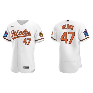 John Means Baltimore Orioles White 2022 Little League Classic Home Authentic Jersey