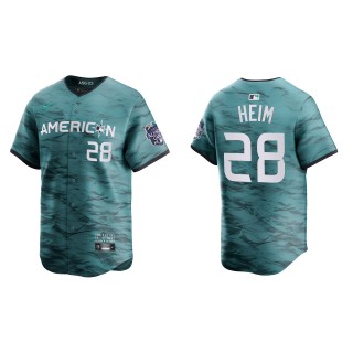 Jonah Heim American League Teal 2023 MLB All-Star Game Limited Jersey