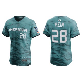 Jonah Heim American League Teal 2023 MLB All-Star Game Vapor Premier Elite Jersey