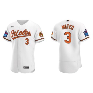 Jorge Mateo Baltimore Orioles White 2022 Little League Classic Home Authentic Jersey