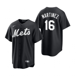 Jose Martinez Mets Nike Black White Replica Jersey