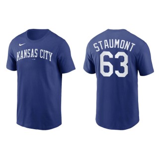 Josh Staumont Kansas City Royals Royal Team Wordmark T-Shirt