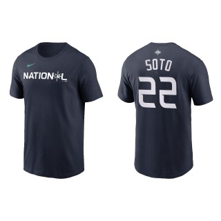 Juan Soto National League Navy 2023 MLB All-Star Game T-Shirt