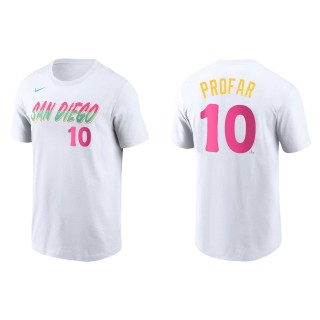 Jurickson Profar San Diego Padres White 2022 City Connect Name & Number T-Shirt