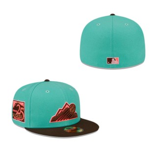 Just Caps Drop 8 Colorado Rockies 59FIFTY Fitted Hat