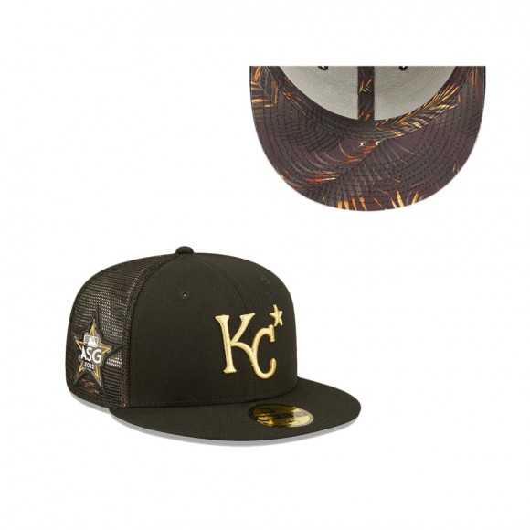 Men's Kansas City Royals Black 2022 MLB All-Star Game On-Field 59FIFTY Fitted Hat